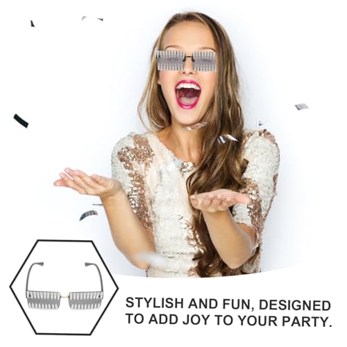 Lunettes de soleil de fête en PC rigide pour accessoires de déguisement