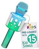 Move2Play, Kids Karaoke Microphone | Includes Bluetooth & Pre-Loaded Songs | Girls Toy for 2, 3, 4, 5+ Girls & Boys