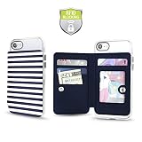 Cell Phone Wallet for Back of Phone, Stick On Wallet Credit Card ID Holder with RFID Protection Comp