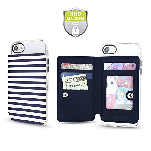 Cell Phone Wallet For Back Of Phone, Stick On Wallet Credit Card Id Holder With Rfid Protection Compatible With Iphone, Galaxy & Most Smartphones And Cases #TOP16