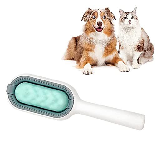 Schwanhaus Peigne de nettoyage pour animal de compagnie - Brosse à poils courts - Brosse pour chien - Brosse sous-poil pour chat, chien, sous-poil et perte de poils Cover