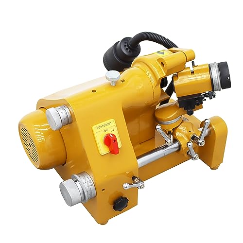 HQHAOTWU Cutter Grinder Drill Sharpener for End Mill R8 Collet Sharpening Tool Sharpening Milling Machine 220V