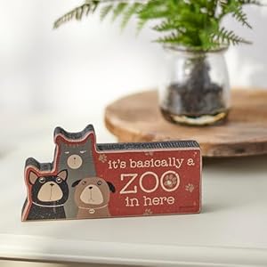 Primitivesbykathyhomedecorwoodenchunkysitteritsbasicallyazooinhere Urban Country Home Decor Primitives by kathy home decor wooden chunky sitter its basically a zoo in here urban country home decor