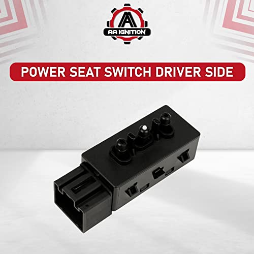 Replacement Power Seat Switch Driver Side - Replaces Psw5 - Compatible With Ford, Lincoln & Mercury Vehicles - Edge, Escape, Explorer, F-150, F-250 & F-350 Super Duty, Milan, Mountaineer, Mkx, Mariner #TOP5