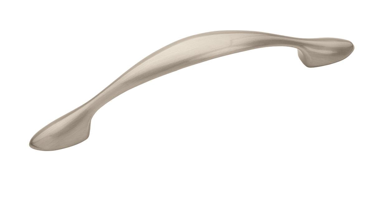 Amerock BP52995G10 Allison Value Hardware Bar Pull Arch Tip, Satin Nickel, 96mm, 4 15/16" Length