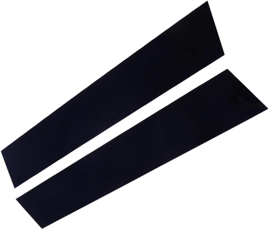 に適合する クライスラー 300/300C 2005-2006 2007-2008 2009-2010 グロスブラック 左右ドアピラ