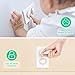 Outlet Covers Baby Proofing with Hidden Handle (32 Pack) Child Proof Outlet Plug Covers 3-Prong Baby Proofing Electrical Outlet Cover Safety Power Outlet Protector Child Socket Cap