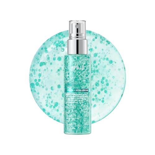 Anua PDRN Collagen Glow Facial Serum Spray Hydrating Face Mist Hyaluronic Acid dewy glass finish All Skin Types Instant Plumping Hydration Firming Care Korean Skincare 100ml