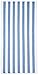 AmazonBasics - Toalla de playa, de rayas Cabana, color azul claro, pack...