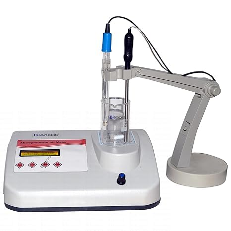 Labtroniks pH Meter with Inbuilt Magnetic Stirrer pH Range 0 t0 14 ATC Model with Temprature+Beaker+ Stirrer+ Stand + 4pH,7pH,9.2pH Buffer+ Jars+ Stirrer Bar complete Set NABL certified (B0D6LM1BDH) Amazon Price History, Amazon Price Tracker