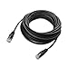 Cable Matters 10Gbps Snagless Cat 6 Ethernet Cable - 25ft, Slim Profile Cat 6 Cable, Cat6 Cord, Thin Ethernet Cord, Black