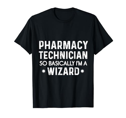 Technicien pharmacie essentiellement certifié Pharma Tech T-Shirt