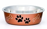 Loving Pets Metallic Bella Bowl, Large, Copper (7452)