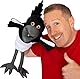 Steve und Maggie Plüschtier – Maggie Magpie Hand Puppet for Kids 1+, Soft Bird Puppet for Pretend Play, Nursery Rhymes & Learning, Interactive Toddler Toy for Bedtime Story & Social Skills (Big)
