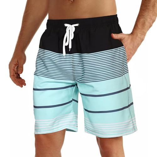 JGCJGG Bañadores Hombre, Bañador Piscina Hombre, Bañador con Bolsillos y Ajustables con Cordón, para la Mayoría de Las Tallas para el Verano en la Playa (XL)