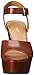 Nine West Women's April Leather Wedge Sandal