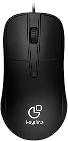 Mouse Keytime Essential 1.200DPI USB2.0 Preto KYT00003