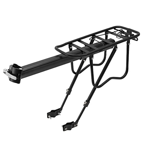 MidGard Porte-bagages pour tige de selle de vélo - réglable pour 26/27,7/28'