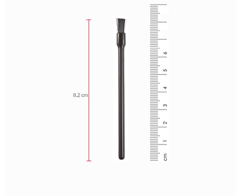 100 Pièces Jetables Lèvres Pinceaux Jetables Lèvres Brosses Kits d'Outils Maquillage, Noir
