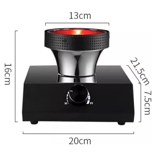 Vacuum Siphon Coffee Maker, Siphon Coffee Maker with Halogen Lamp Heater, Durable Glass, Endure Temperature Extremes Crack Resistance & Adjustment Temperature for Home and Professional Cafe 6 Vacuum Siphon Coffee Maker, Siphon Coffee Maker with Halogen Lamp Heater, Durable Glass, Endure Temperature Extremes Crack Resistance & Adjustment Temperature for Home and Professional Cafe