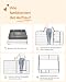 Feandrea Freilaufgehege, Laufstall DIY, mit 8 Gitterplatten je 80 x 80 cm