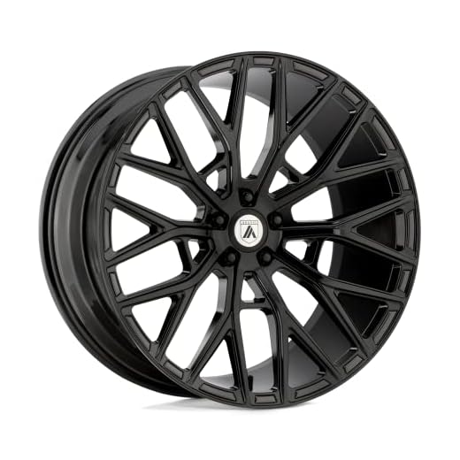 Asanti ABL-21 LEO Gloss Black Wheel with Aluminum (20 x 8.5 inches /5 x 120 mm, 38 mm Offset)