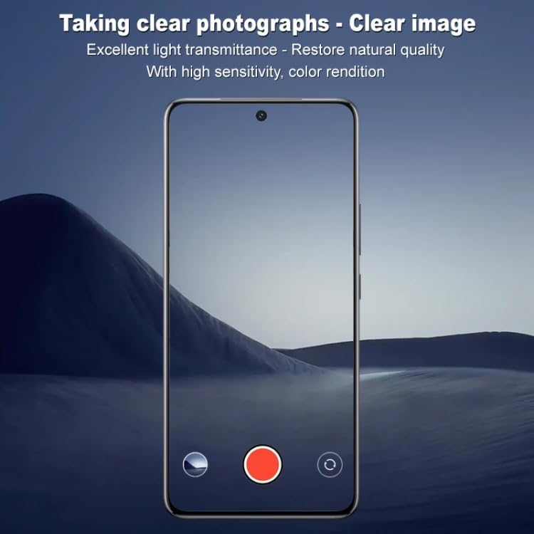 Image of ZARALA Glass Camera Lens Protector For vivo T4 [9H Hardness] [6D Lens Protector ] [Easy Installation] Black