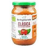 Salsa de tomate clasica con albahaca Bio 350ml Organica Italia