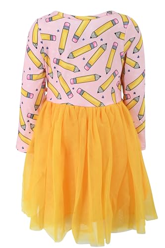 Image of Girls Long Sleeve Tulle Tutu Dresses for Kid and Toddler