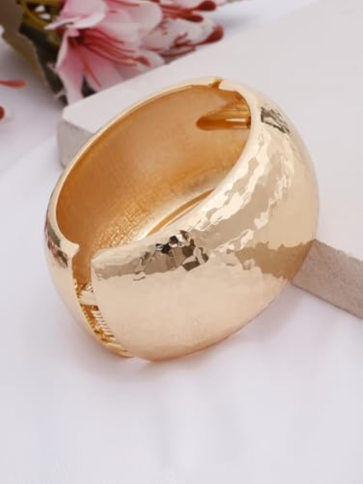 Bold Look Celebrity Inspired Cuff Bracelet