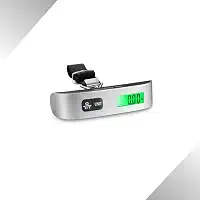 Balança de Mala Digital Portátil 50kg para Viagem – Precisão e Praticidade – Aço Inoxidável, Função Tara, Auto Desligamento – Leve e Compacta