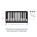 Delta Children Essex 4-in-1 Convertible Baby Crib, Ebony with Natural Legs