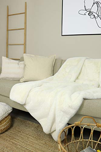 Felldecke Jilda-Tex Wohn- und Kuscheldecke in Felloptik 150×200 cm