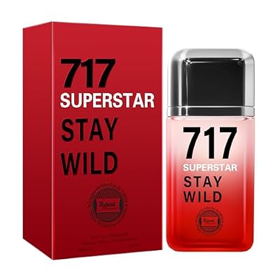 Hybrid & Company 717 Super Star Stay Wild For Men Eau De Toilette Vaporisateur Natural Spray 3.4 Fl Oz