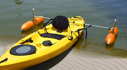 Jezero Deep Water 5X11-Inch Float, Orange, 2-Pack #TOP4