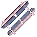 HLYT-Sgabelli da bar 43.3 Pollici Skateboard Outdoor Double Kick Trick Longboard Freestyle Cruiser per Principianti e Professionisti Freestyle Cruiser Brush Street Board