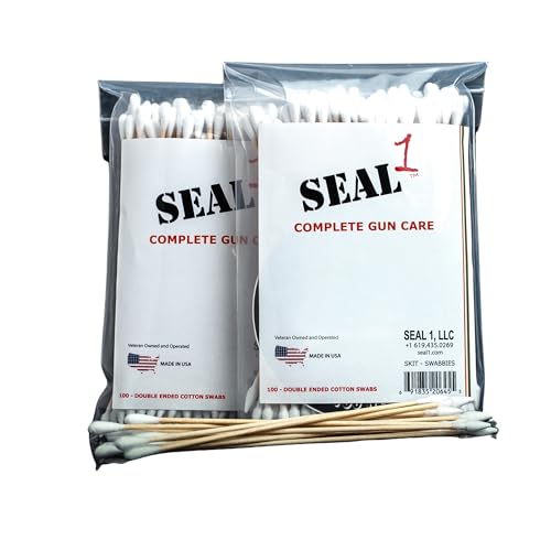 SEAL 1 Swabbies for Firearm Maintenance, Cleaning Hobbies. Crafts, and DYI Projects
