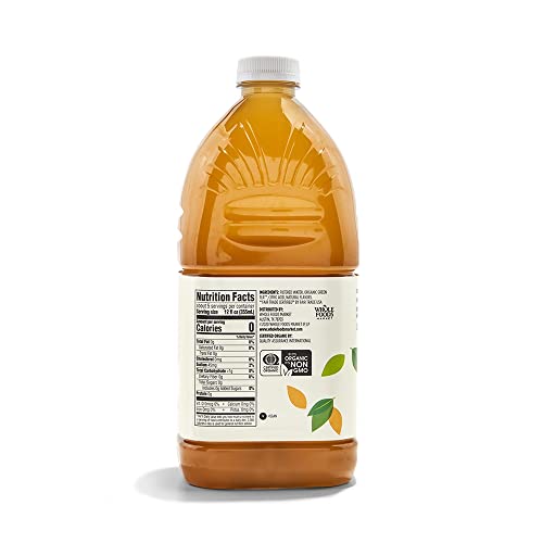 Image of 365 by Whole Foods Market, Organic Unsweetened Green Tea, 64 Fl Oz (Pack of 2)