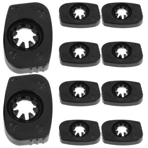 ERINGOGO 10 piezas Clip de fijación para tornillos de aro de batería: Tornillos de montaje para aros, repuestos metálicos para hardware de percusión para giras, ensayos y práctica miniatura 1