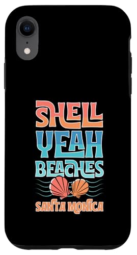Shell Yeah Beaches �T���^���j�J �J���t�H���j�A �L�k �X�}�z�P�[�X iPhone XR �p