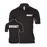 Copytec Notarzt Tactical Polo #21599, Größe:M, Farbe:Schwarz
