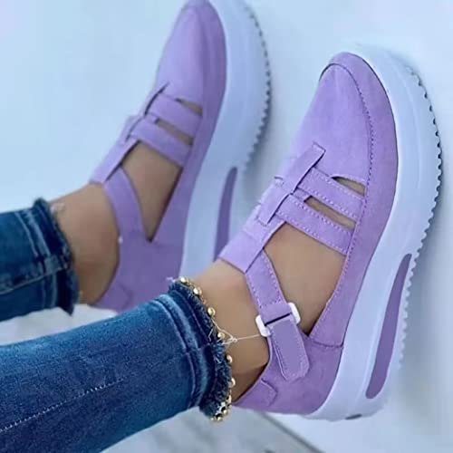 Women's Fashion Sneakers Slip On Walking Tennis Sneakers High Top Platform Breathable Comfortable Orthopedic Shoes #TOP4