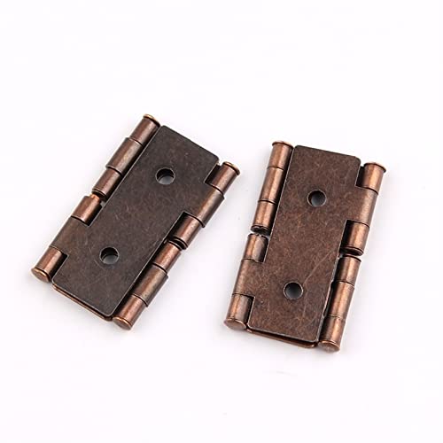 Charnières solides et durables 47 x 48mm quincaillerie meuble bois - 4