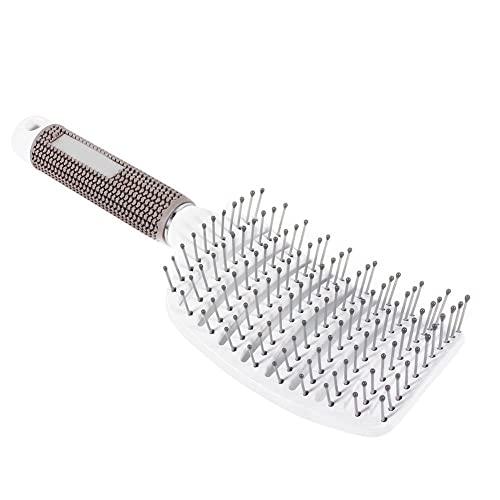 Escova Hairdo Profissional Raquete Vazada Massageia E Ativa O Crescimento Curva Cerâmica Original Co