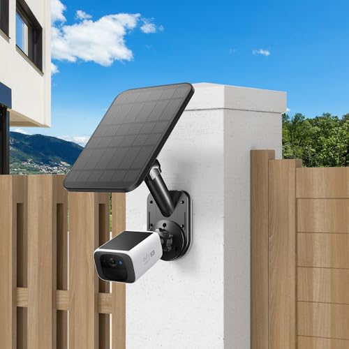 Support mural caméra résolvant le problème de charge panneau solaire - 6