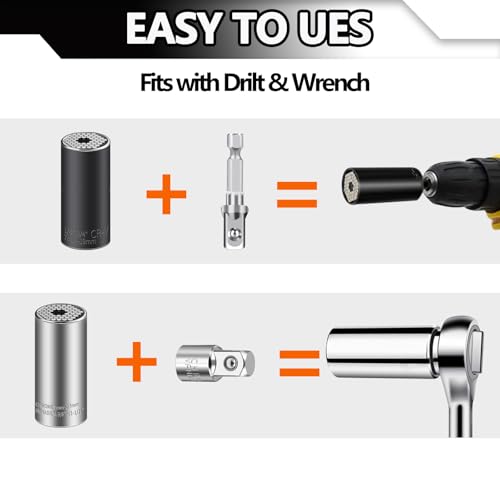 image for adahill Universal Socket Wrench Set (3/8