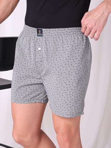 Image of Urban Scottish Men's Boxer Pants 100% Cotton Material with A Stylish Print Soft and Stretchy Elastic Waist Band Dynamic Movement and Hardwearing Stitching Breathable with A Gentle Snug Fit