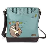 CHALA Bolso Mensajero Sweet Sloth - Teal