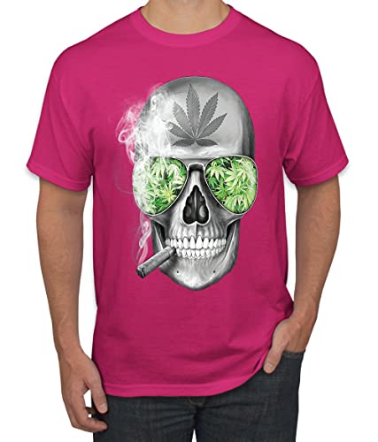 90s skull & weed Smile tシャツ 90s skull & weed Smile tシャツ