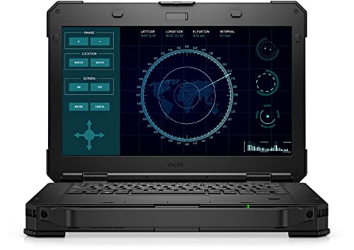 Image of Dell Latitude Rugged 5424 Laptop | 14 inch 1920x1080 FHD | Core i5-8350U - 500GB HDD Hard Drive - 8GB RAM | 4 cores @ 3.6 GHz Win 11 Pro Black (Renewed)